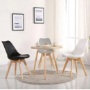 Стул SIGNAL KRIS белый/бук